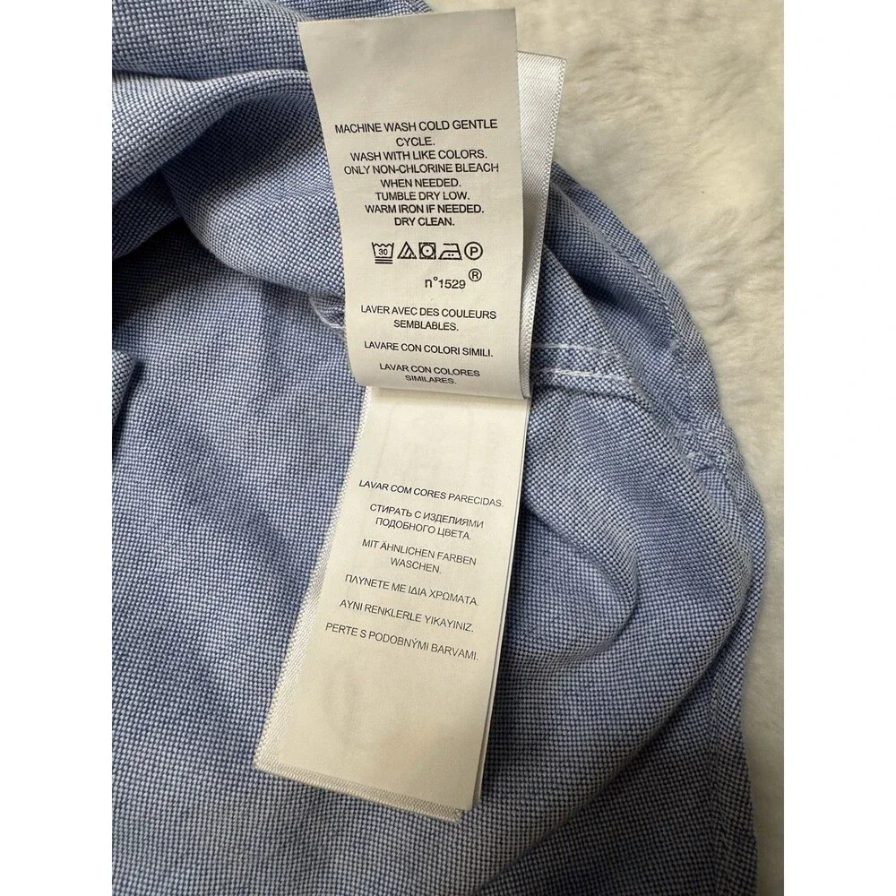 Ralph Lauren boys Size 14-16 Large Button Down Long Sleeve Button Down Shirt